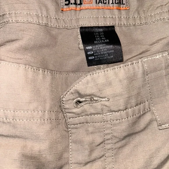 5.11 Khaki Pants Women’s Size 16 - Picture 2 of 3